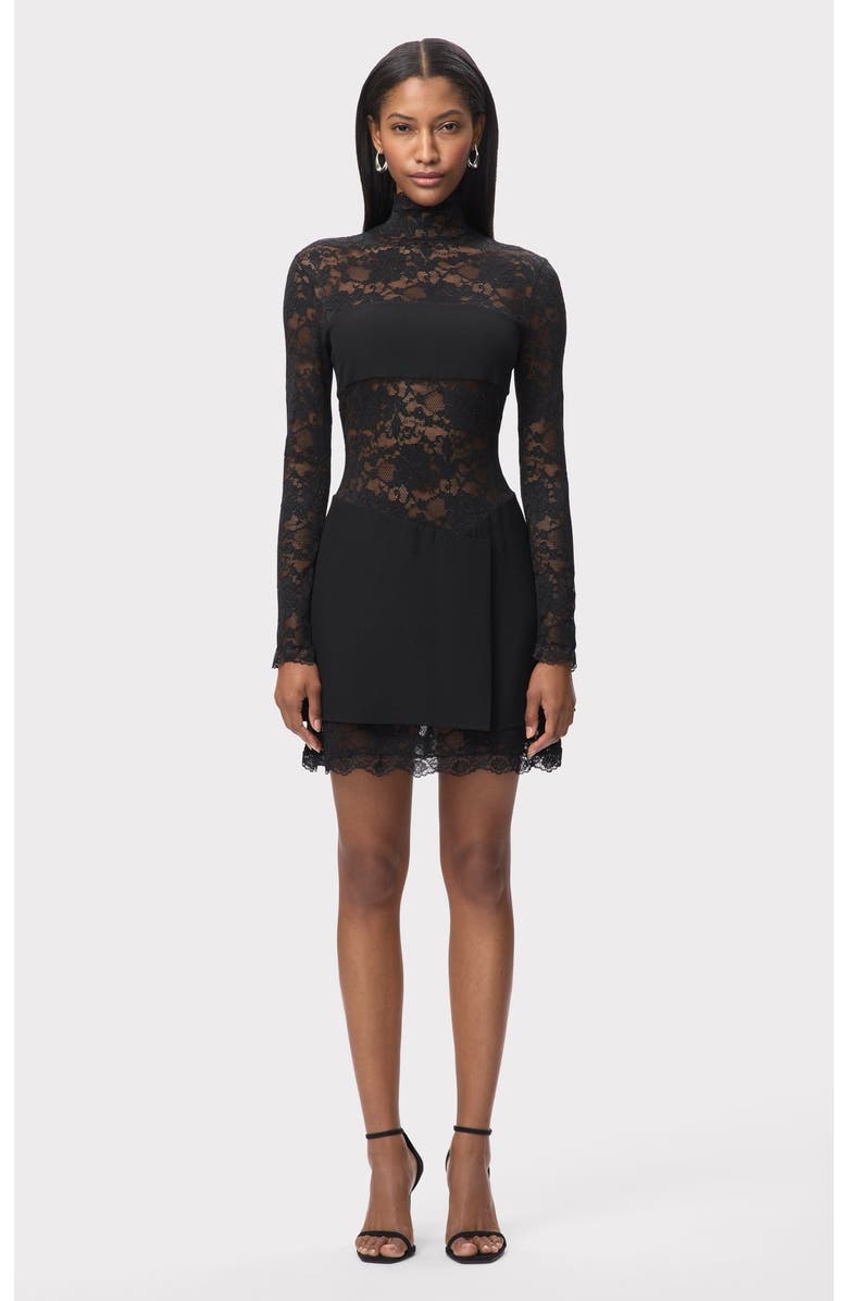 Herve Leger The Solene Dress, Main, color, Black