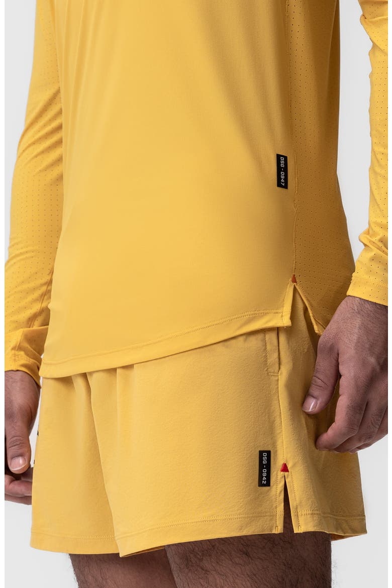Laser Vent Established Long Sleeve Shirt, Alternate, color, Amber