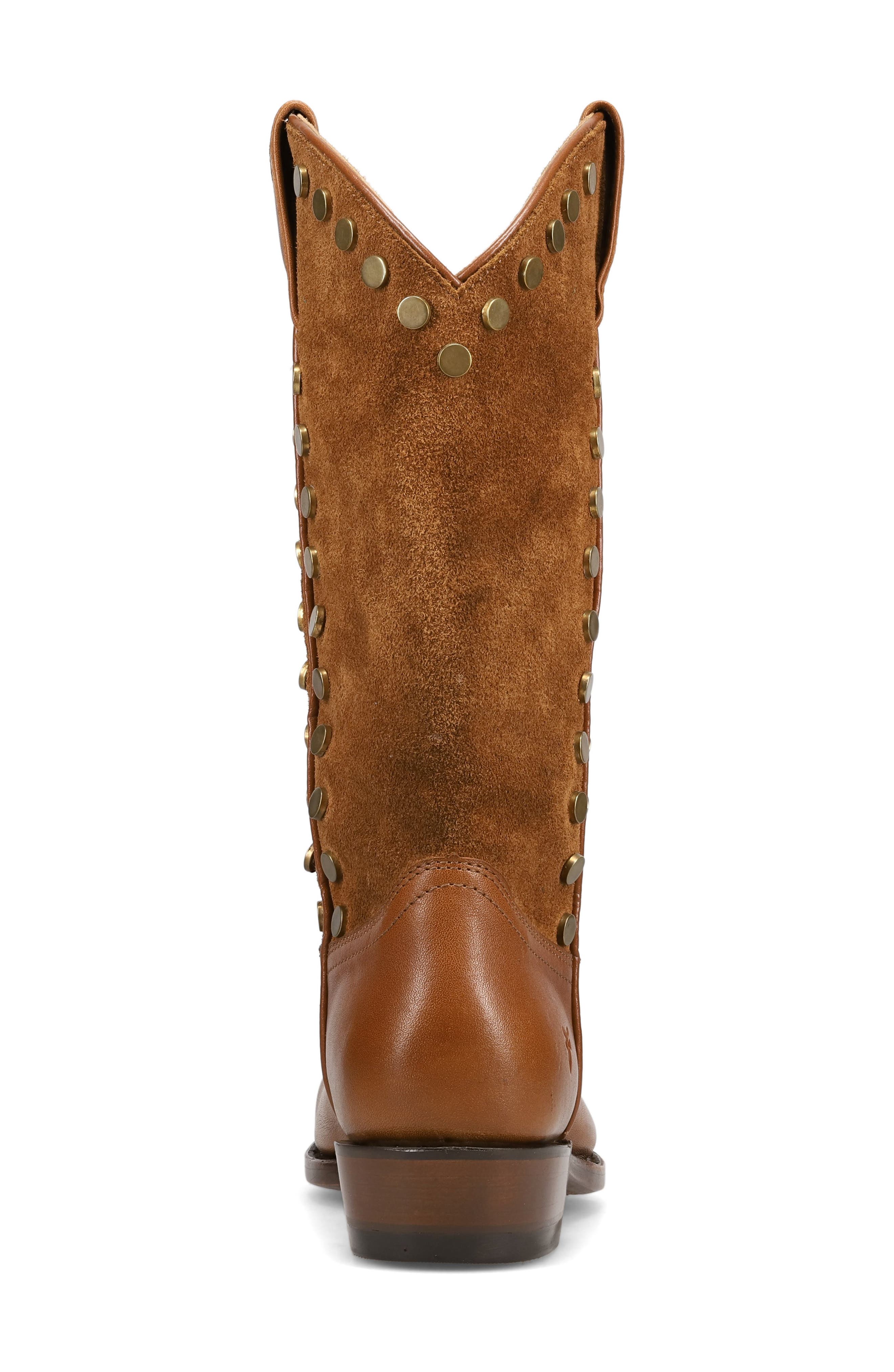 Frye Billy Studded Western Boot, Alternate, color, 