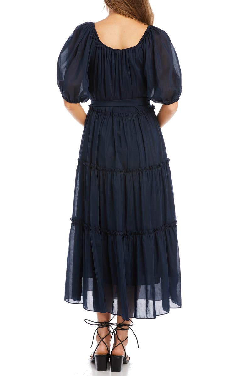 Karen Kane Puff Sleeve Dress, Alternate, color,