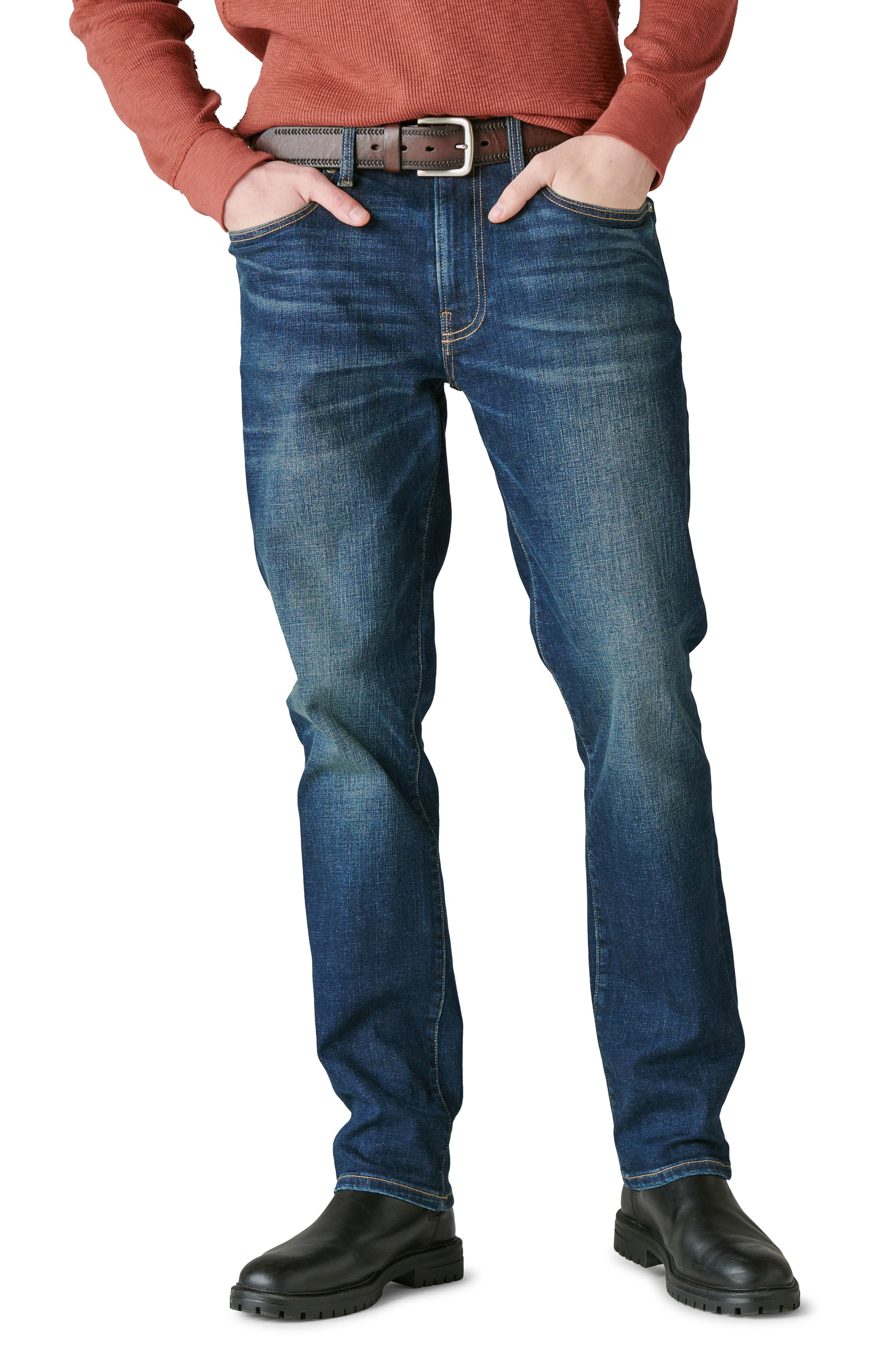 223 Stretch Straight Leg Jeans