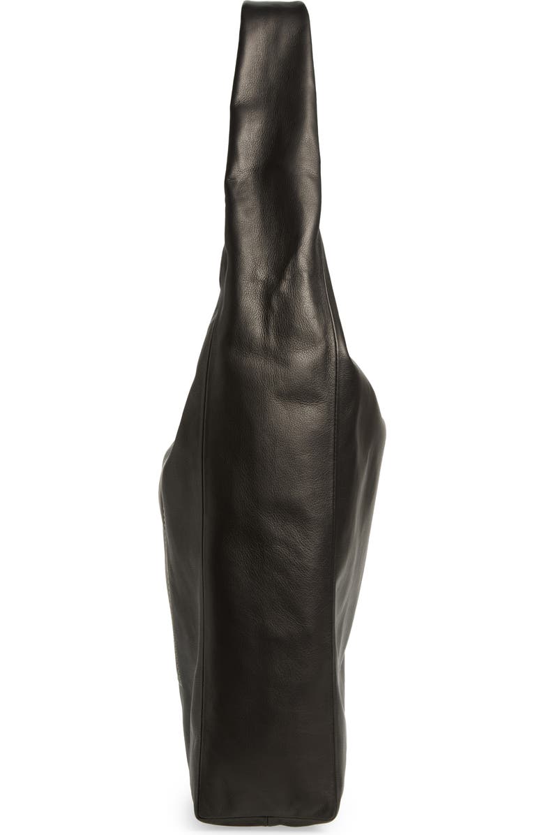Rick Owens Cerberus Leather Hobo Bag, Alternate, color,