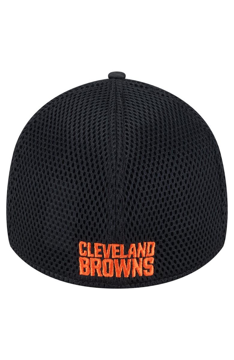 New Era Men's New Era Black Cleveland Browns Active Camo 39THIRTY Flex Hat, Alternate, color, Black