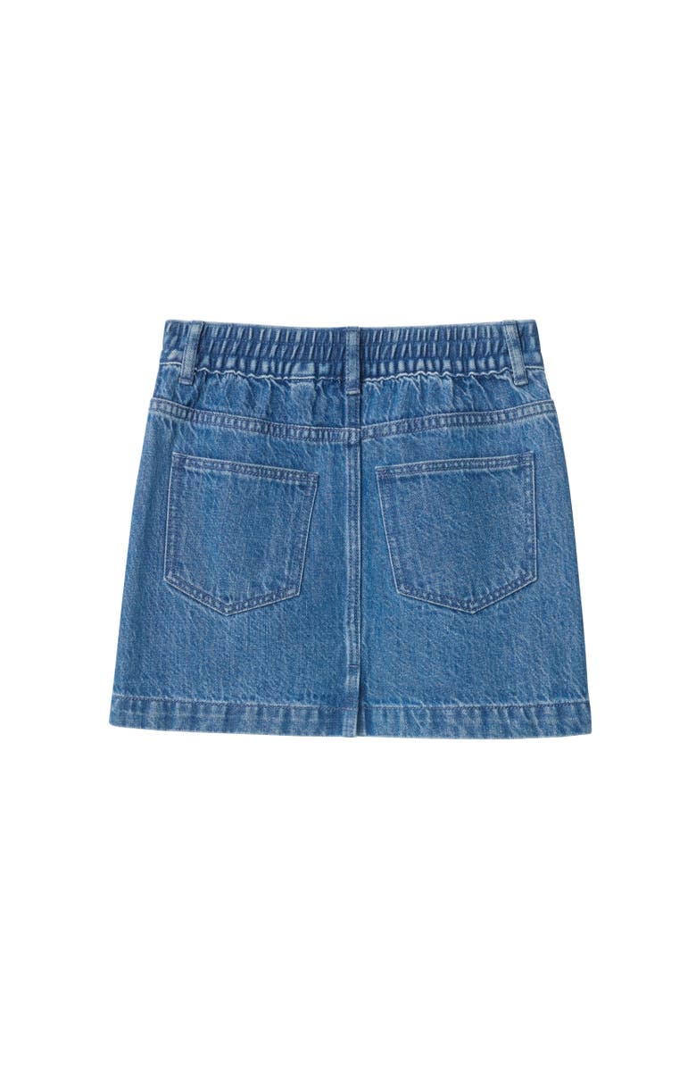 Burberry Denim Skirt, Alternate, color, Vintage Denim