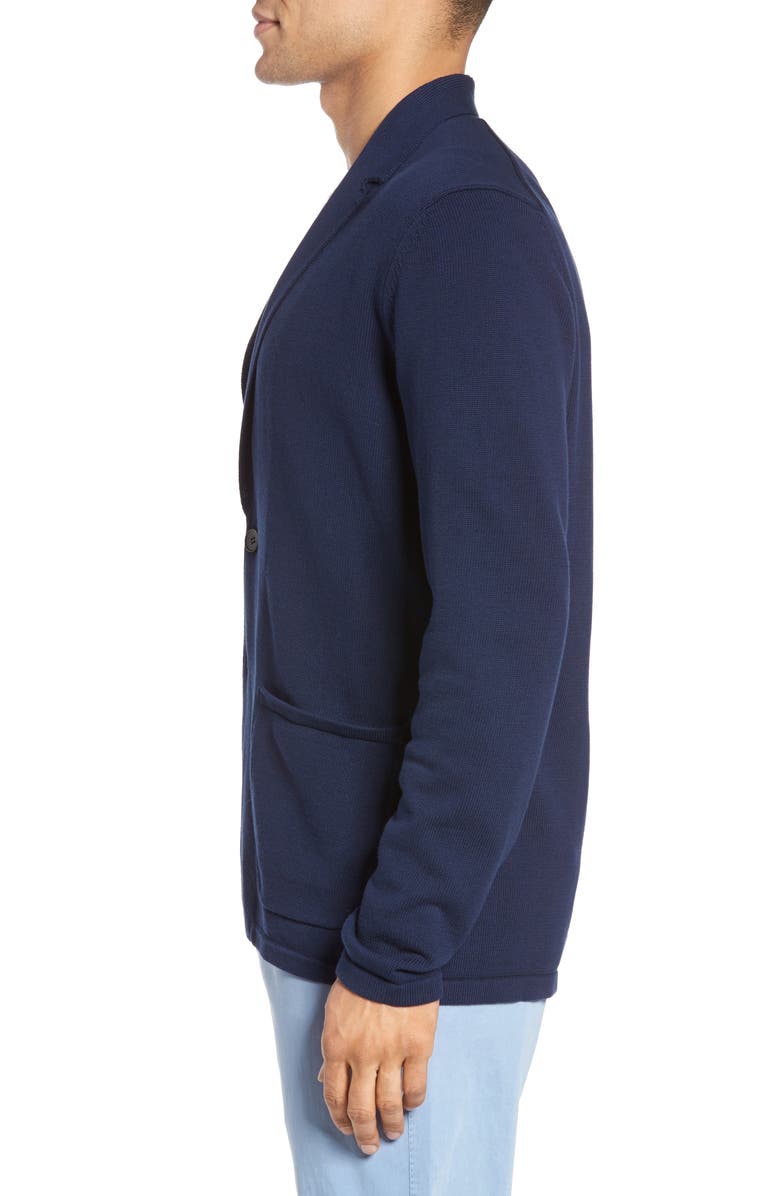 Zachary Prell Alipinia Notch Collar Cardigan, Alternate, color, 