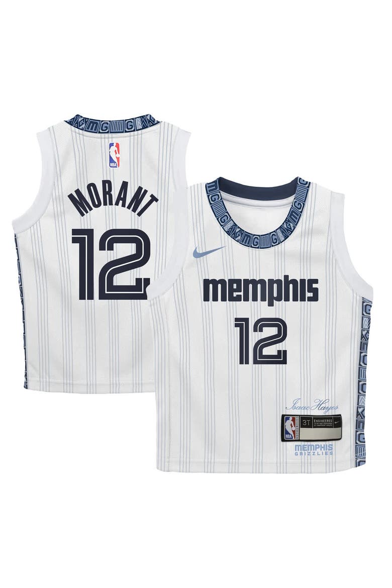 Infant Nike Ja Morant White Memphis Grizzlies 2025/26 City Edition Swingman Jersey, Main, color, White