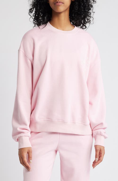 PacSun Sport Crewneck Cotton Blend Graphic T-Shirt in Pink 