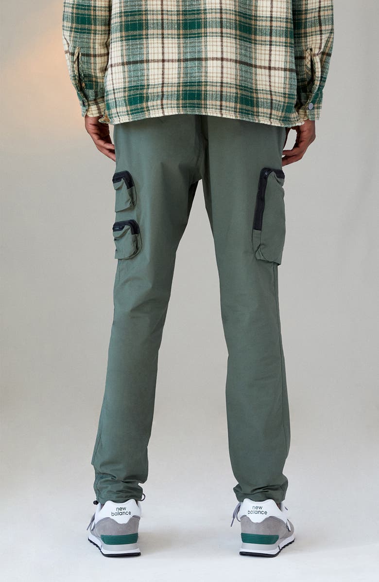 PacSun Men's Oliver Slim Cargo Pants, Alternate, color, 