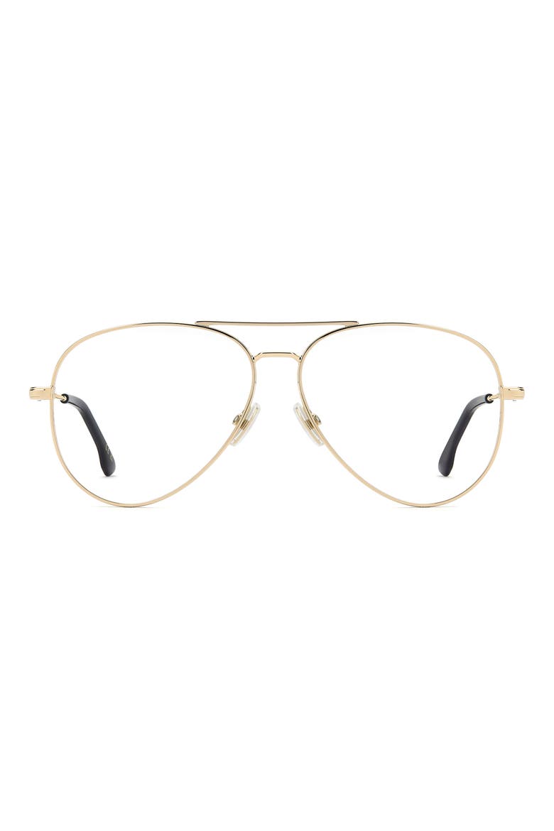 58mm Pilot Optical Glasses, Main, color, GOLD