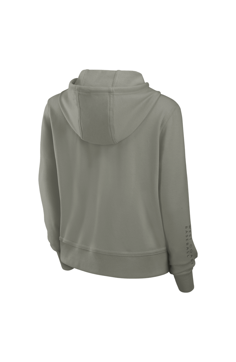 Nike Women's Nike Olive Los Angeles Dodgers One Tri-Blend Dri-FIT Hoodie, Alternate, color, Olive