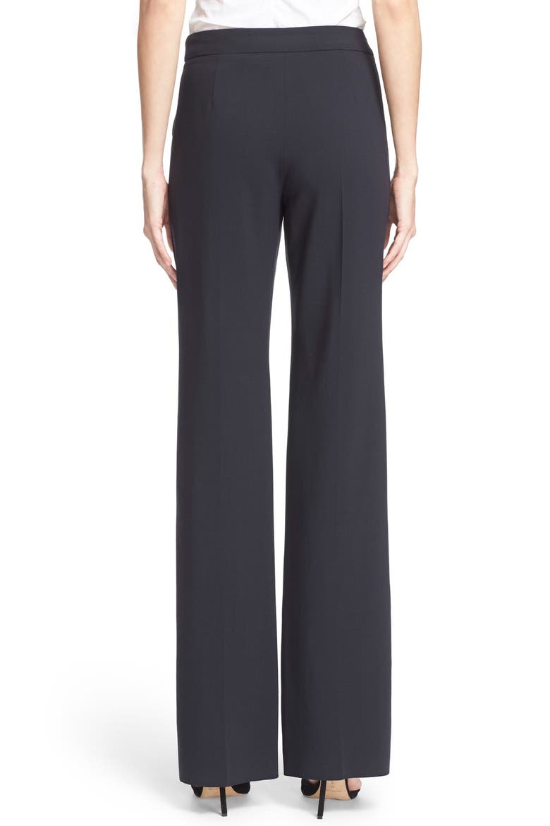 Straight Leg Featherweight Wool Pants, Alternate, color, MIDNIGHT