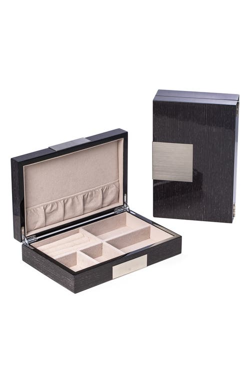 Bey-berk Valet Storage Box In Grey