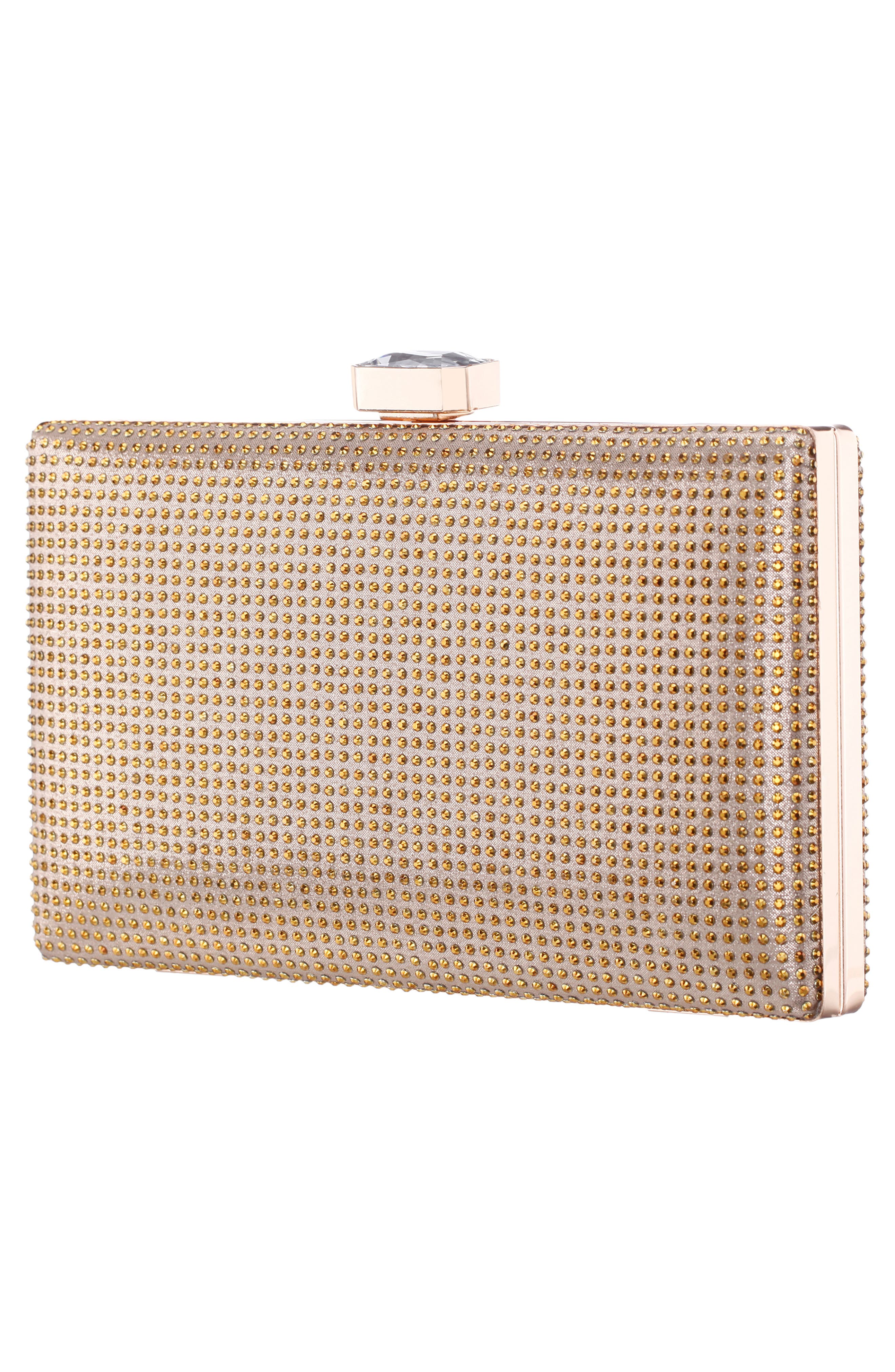 Justin Frame Clutch, Alternate, color, GOLD