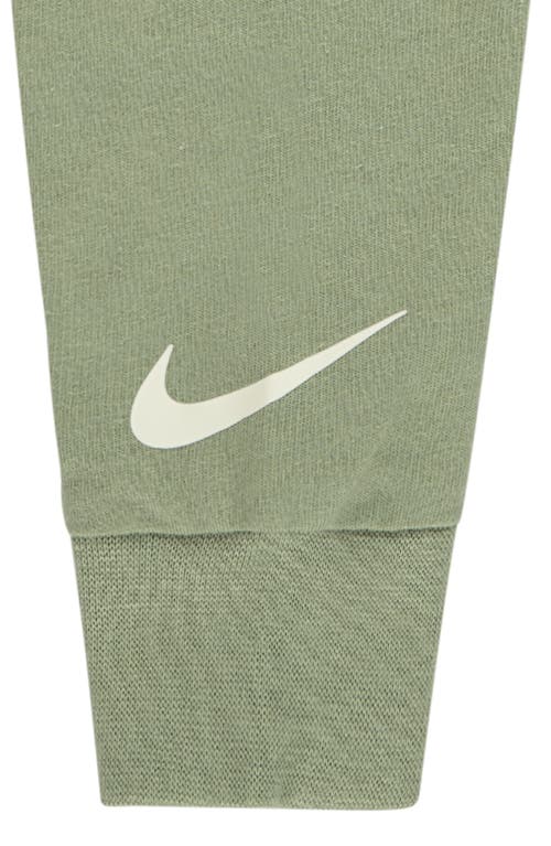 Nike Kids' Varzity Long Sleeve Graphic T-shirt In Green