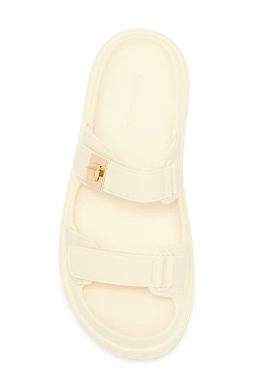 Steve Madden Bigschmona Platform Sandal In Bone
