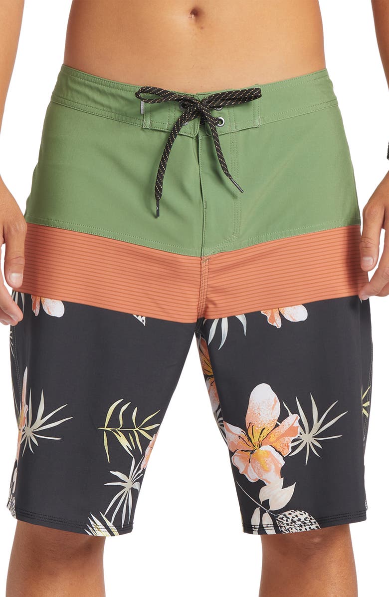 Quiksilver Surfsilk Panel 20 Board Shorts, Main, color, 