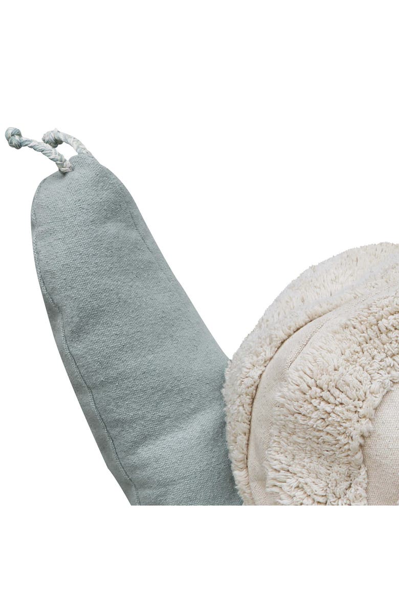 Lorena Canals Pouf Mr. Snail, Alternate, color, Natural, Vintage Blue