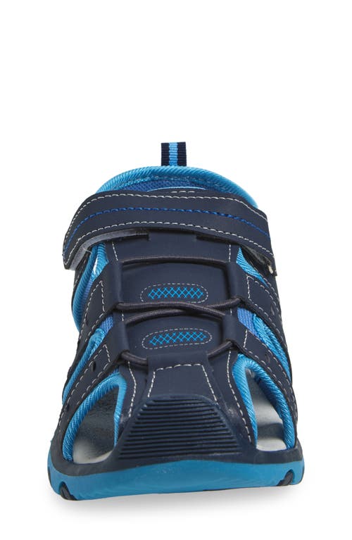 Extreme By Eddie Marc Kids' Woven Sandal In Blue