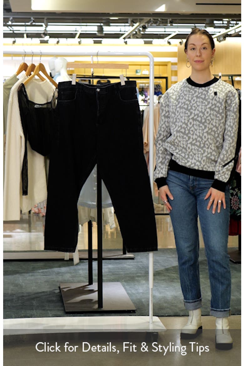 The Nikki Mid Rise Barrel Jeans video