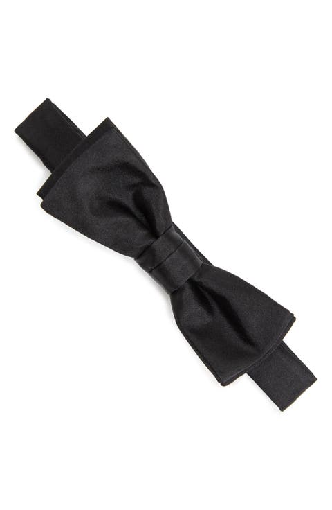 Pre-Tied Silk Bow Tie