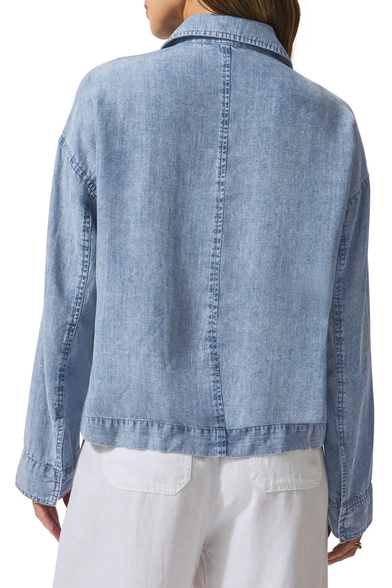 Charlie Chambray Jacket, Alternate, color, INDIGO