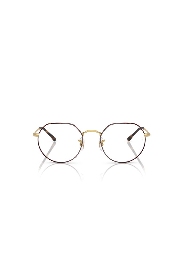 49mm Irregular optical glasses, Alternate, color, Tortoise Light