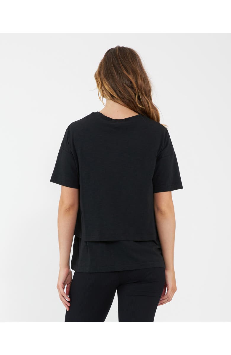 Ripe Maternity Claud Nursing Tee, Alternate, color, Black