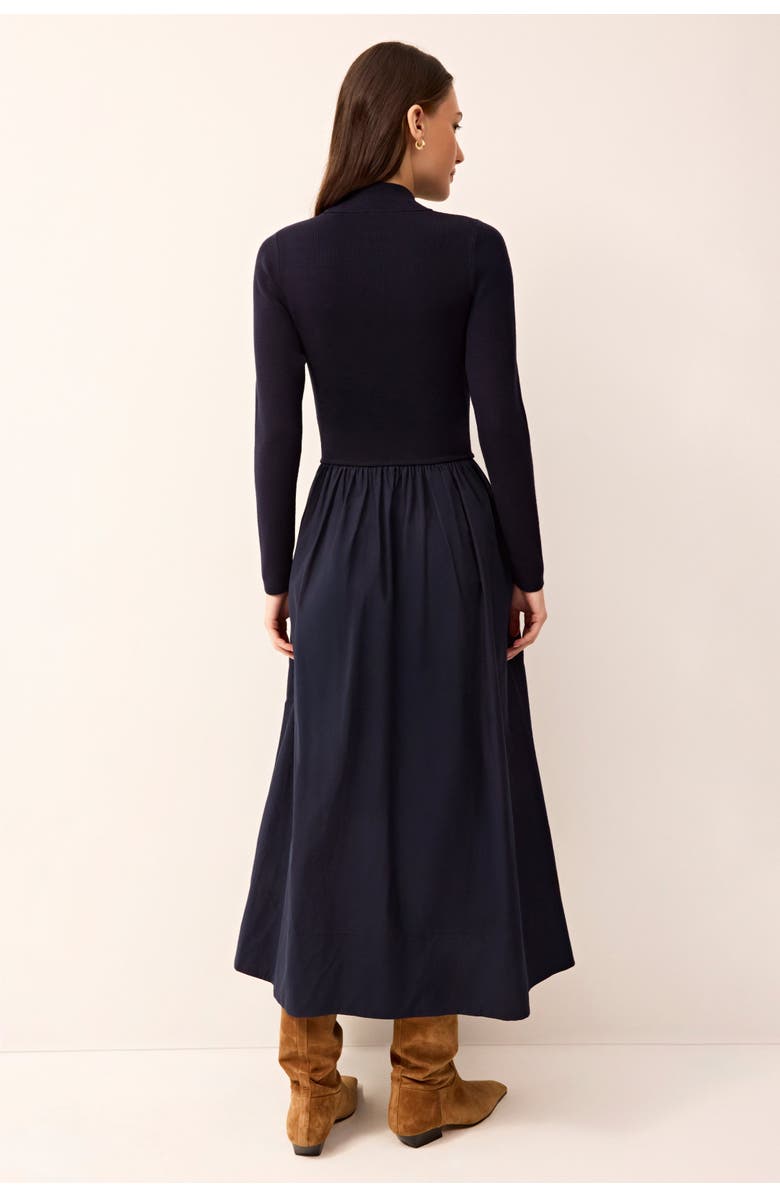 Marie Oliver Barrett Maxi Dress, Alternate, color, Navy