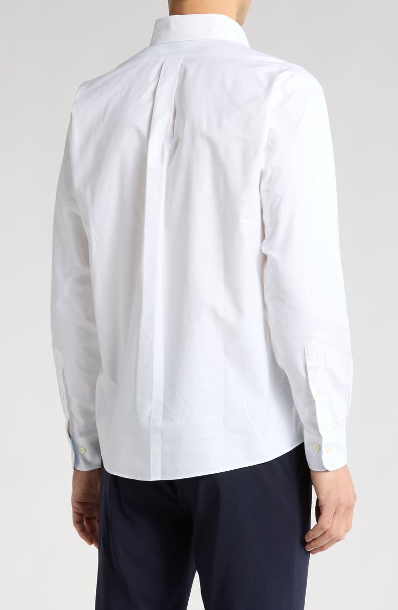 Brooks Brothers Regular Fit Stretch Cotton Oxford Button-Down Shirt, Alternate, color, 