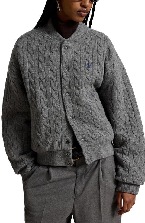 Wool & Cashmere Bomber Jacket