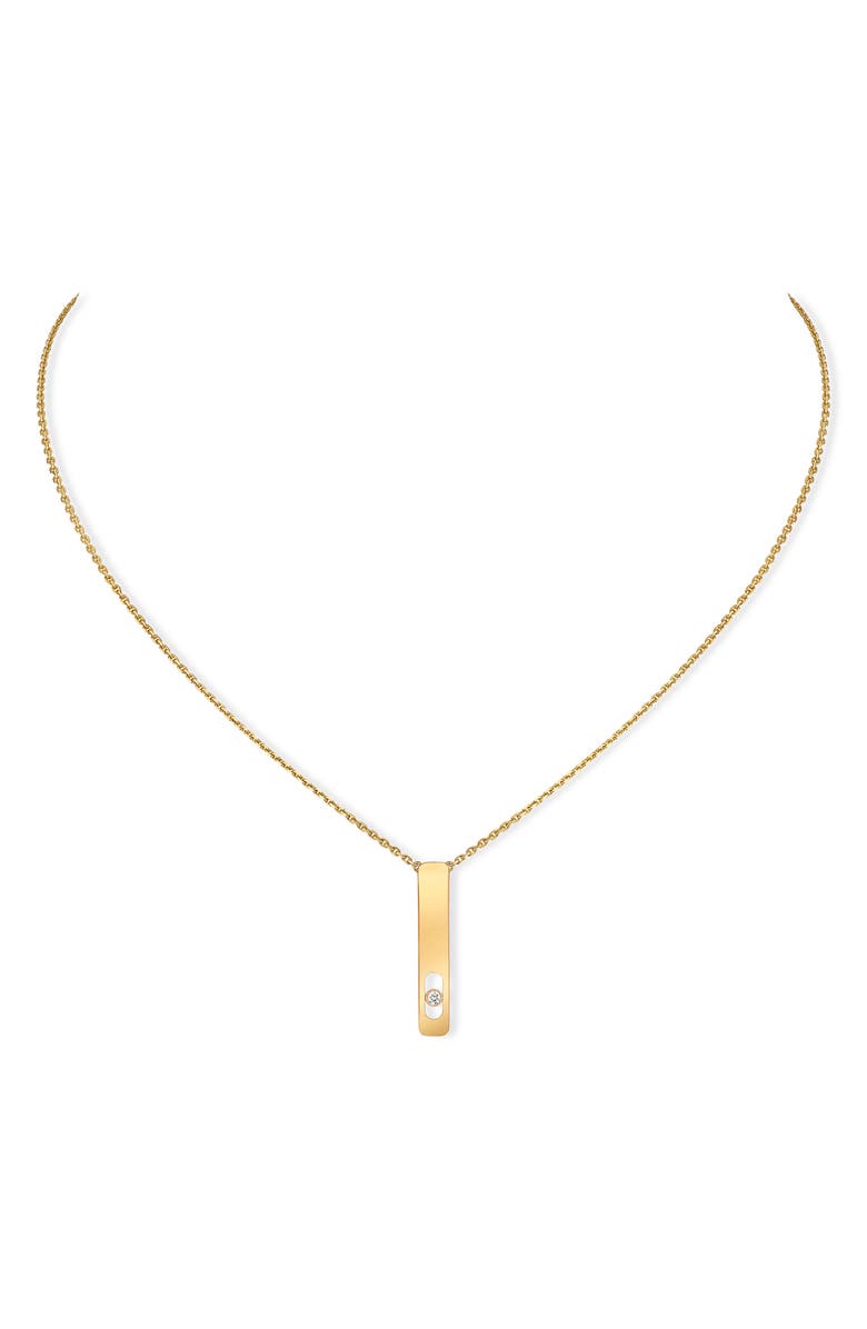 Messika My First Diamond Necklace, Main, color, 