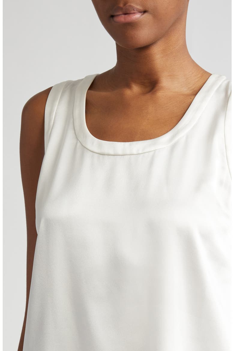 Perla Reversible Silk Blouse, Alternate, color, CLOUD