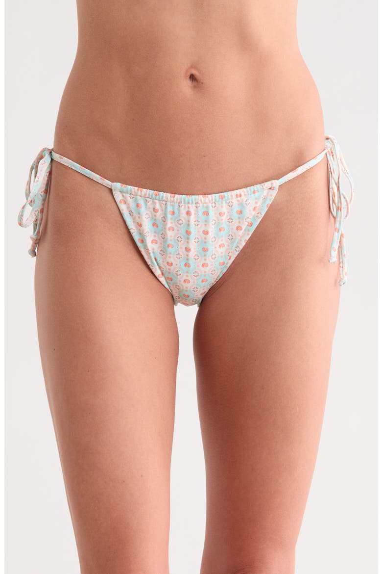 Paris Side Tie Swim Briefs, Main, color, SEASHELL SIREN