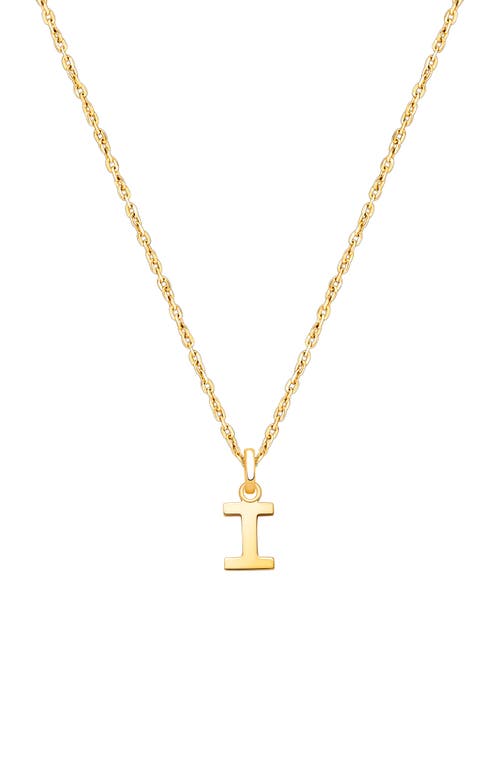 Tiny Blessings 14k Gold Modern Initial 12-14" Necklace In Gold