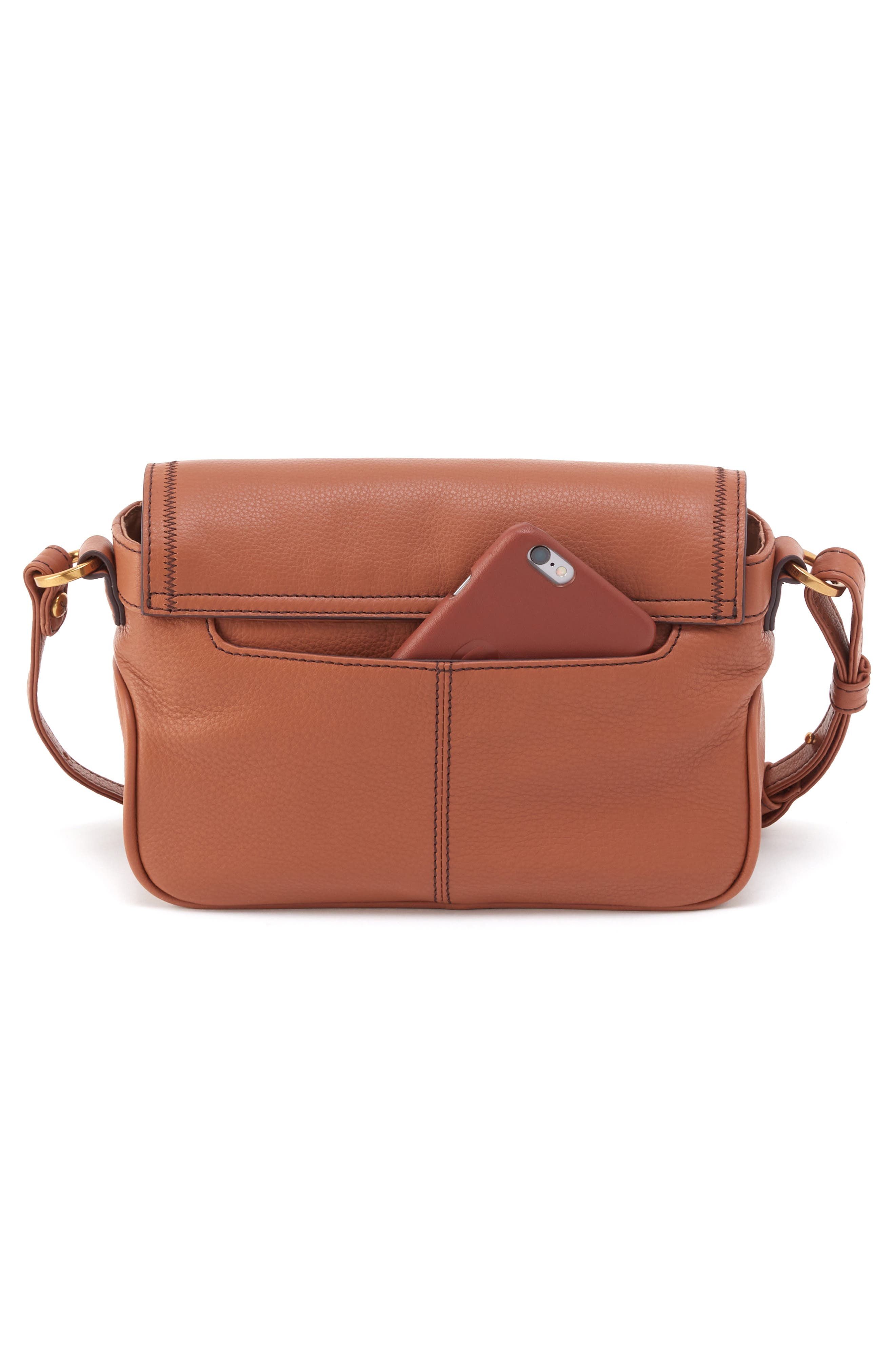 HOBO Small Autry Leather Crossbody Bag, Alternate, color, 