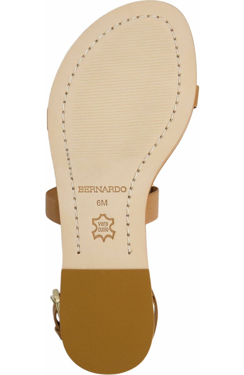 Bernardo Footwear Hera Gladiator Sandal, Alternate, color, Luggage