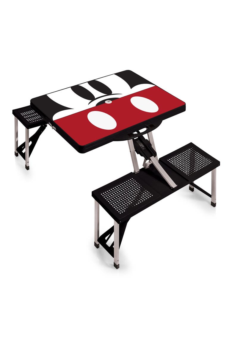 ONIVA Disney® Mickey Mouse Portable Folding Table, Alternate, color, BLACK