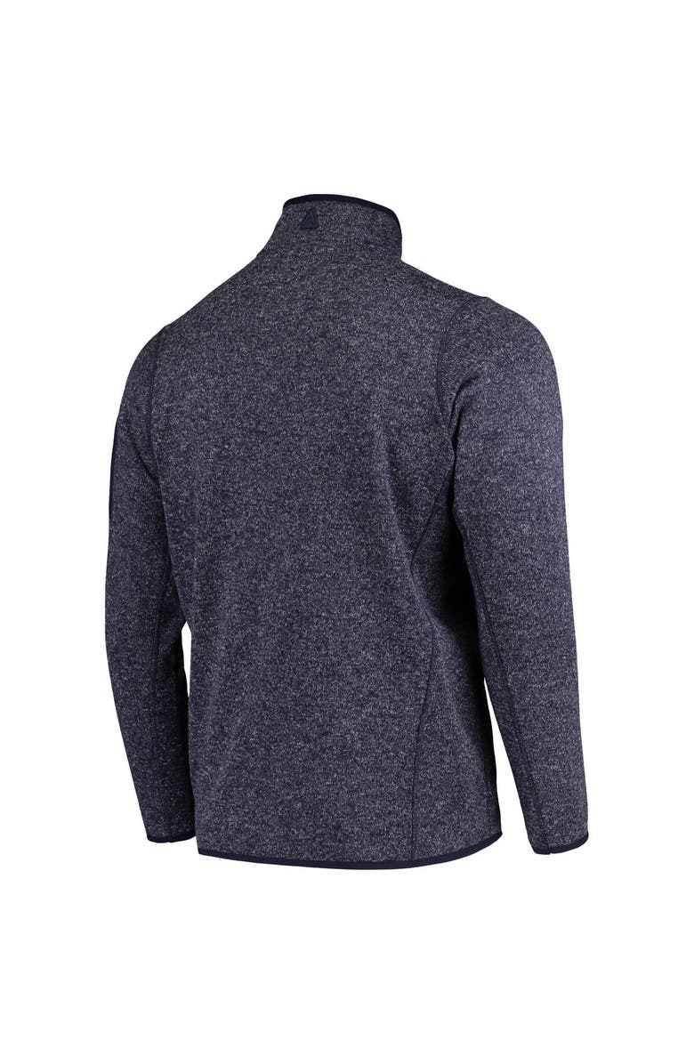 ANTIGUA Men's Antigua Navy Michigan Wolverines Fortune Half-Zip Sweatshirt, Alternate, color, 