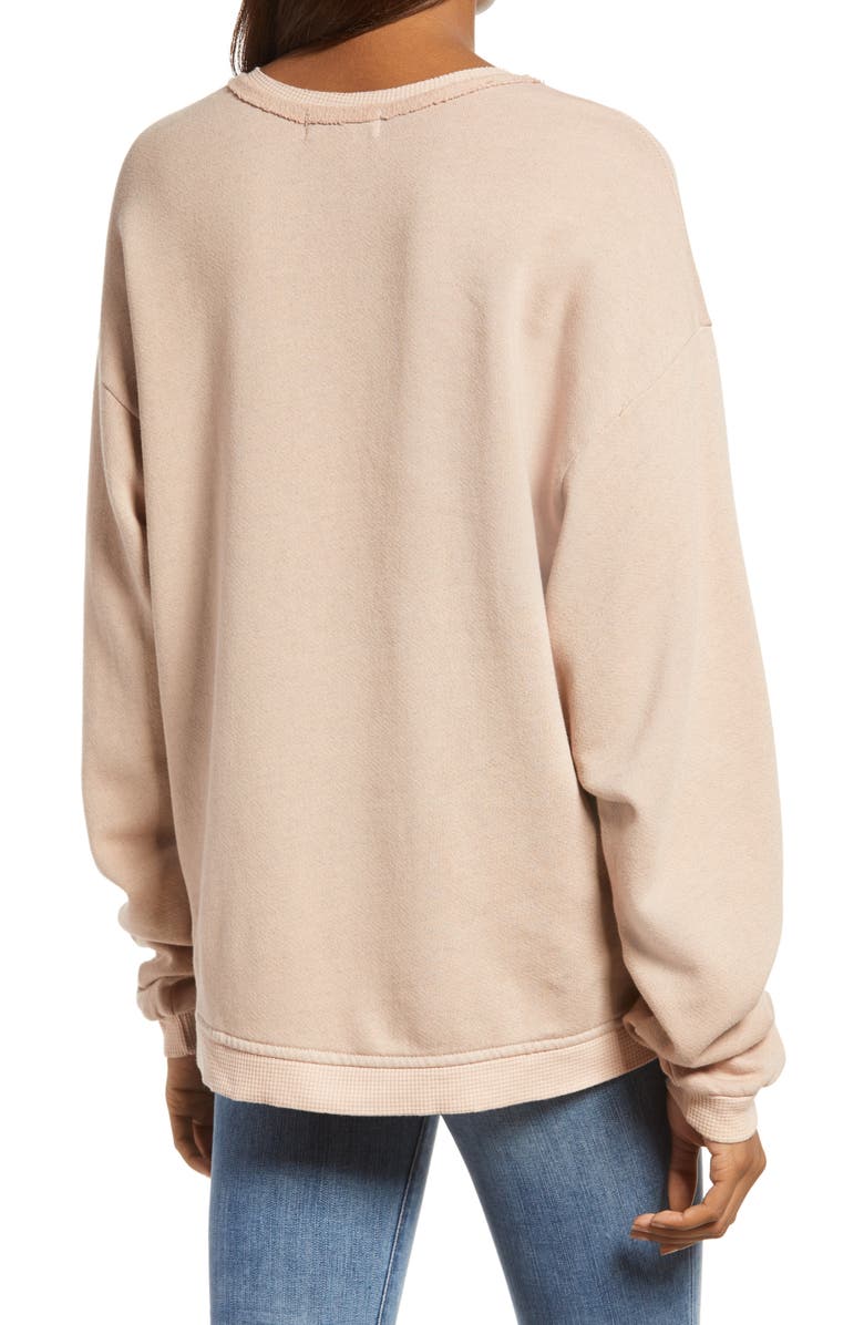 Treasure & Bond Thermal Edge Sweatshirt, Alternate, color,