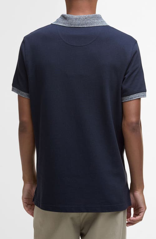 Barbour Marlton Tailored Fit Polo In Blue