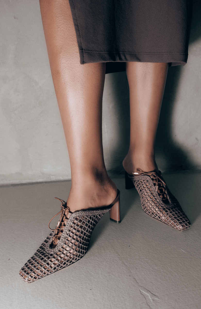 Daniella Shevel Bruna Sandal, Alternate, color, Chestnut