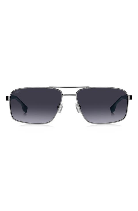 59mm Aviator Sunglasses