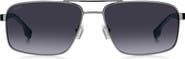 BOSS 59mm Aviator Sunglasses