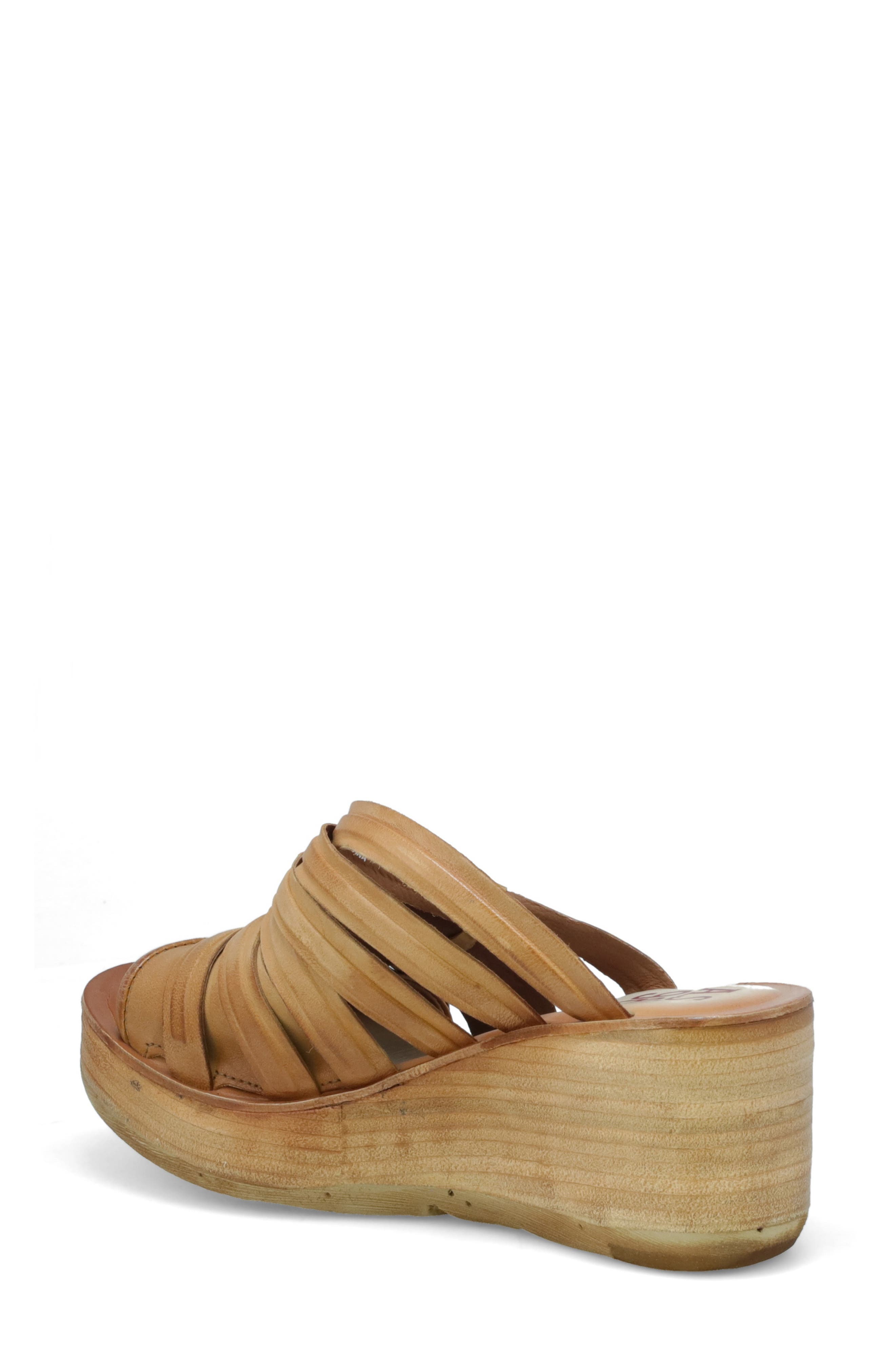 A.S.98 Nicolls Platform Wedge Sandal, Alternate, color, 