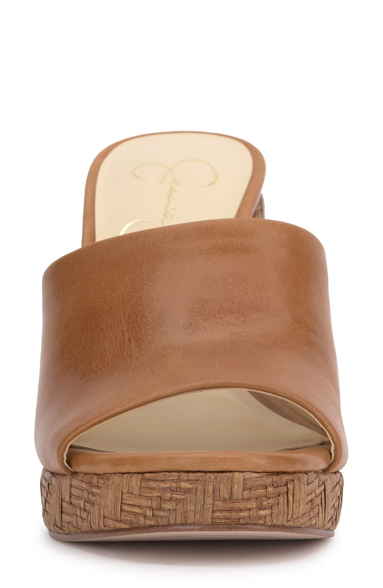 Jessica Simpson Kameena Platform Wedge Sandal, Alternate, color, Brown Sugar