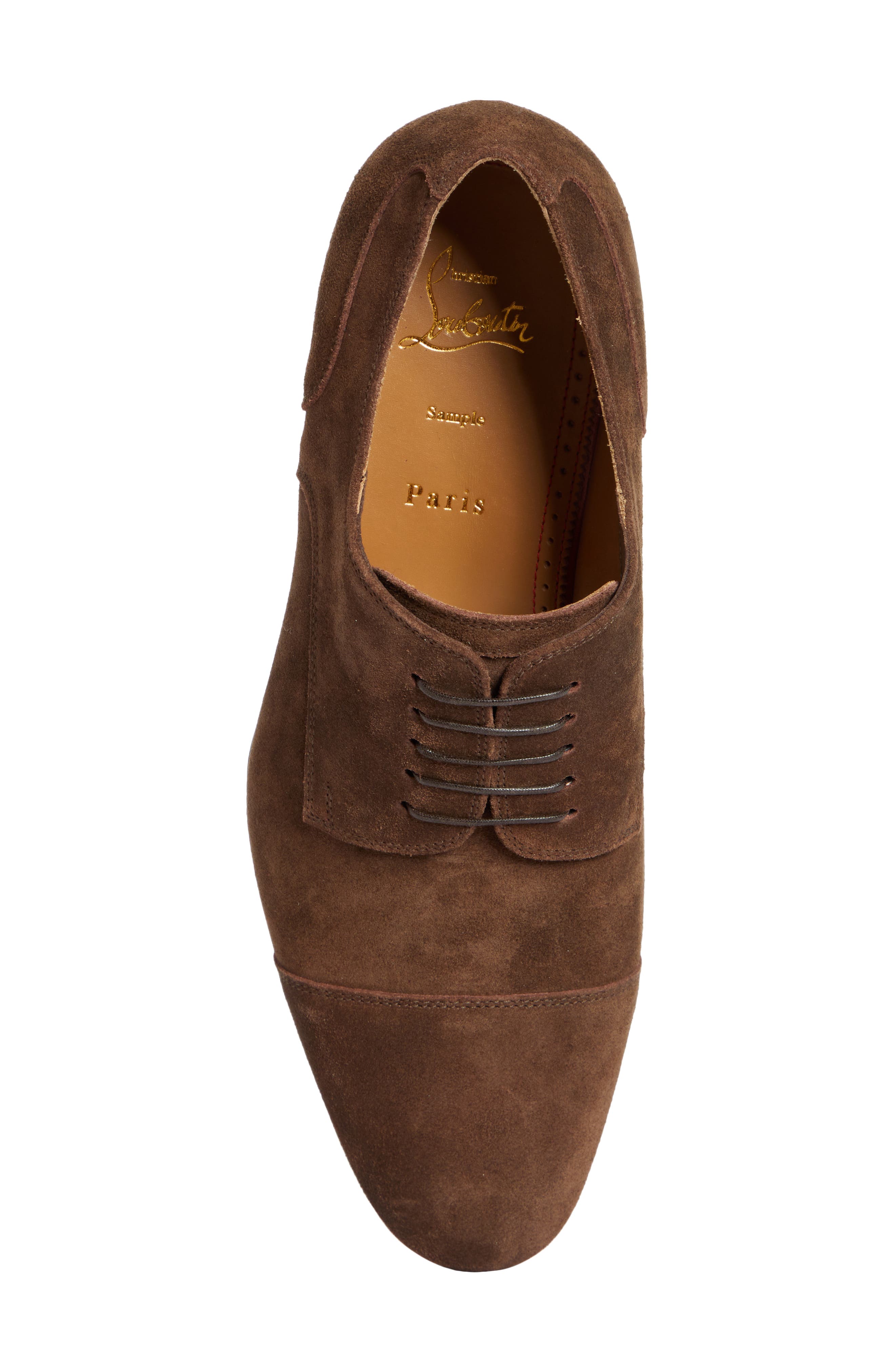 Christian Louboutin Surcity Cap Toe Derby, Alternate, color, 
