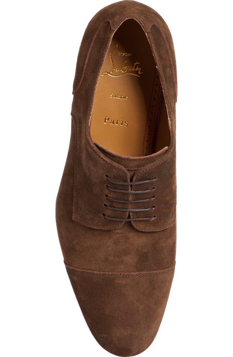 Christian Louboutin Surcity Cap Toe Derby, Alternate, color,