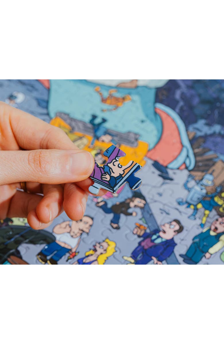 Futurama Bender vs. Zoidberg 1000-Piece Jigsaw Puzzle | Toynk Exclusive, Alternate, color, Multi-Color