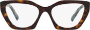 Prada 54mm Cat Eye Optical Glasses