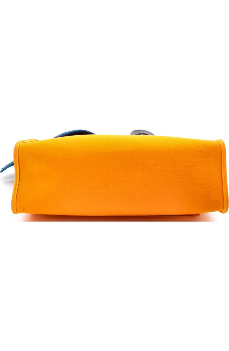 Pre-Owned Hermes Herbag Zip Leather and Toile 31, Alternate, color, Jaune D'or